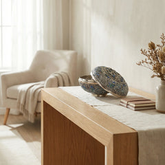 Silver Filigree Enamel Ornament Box